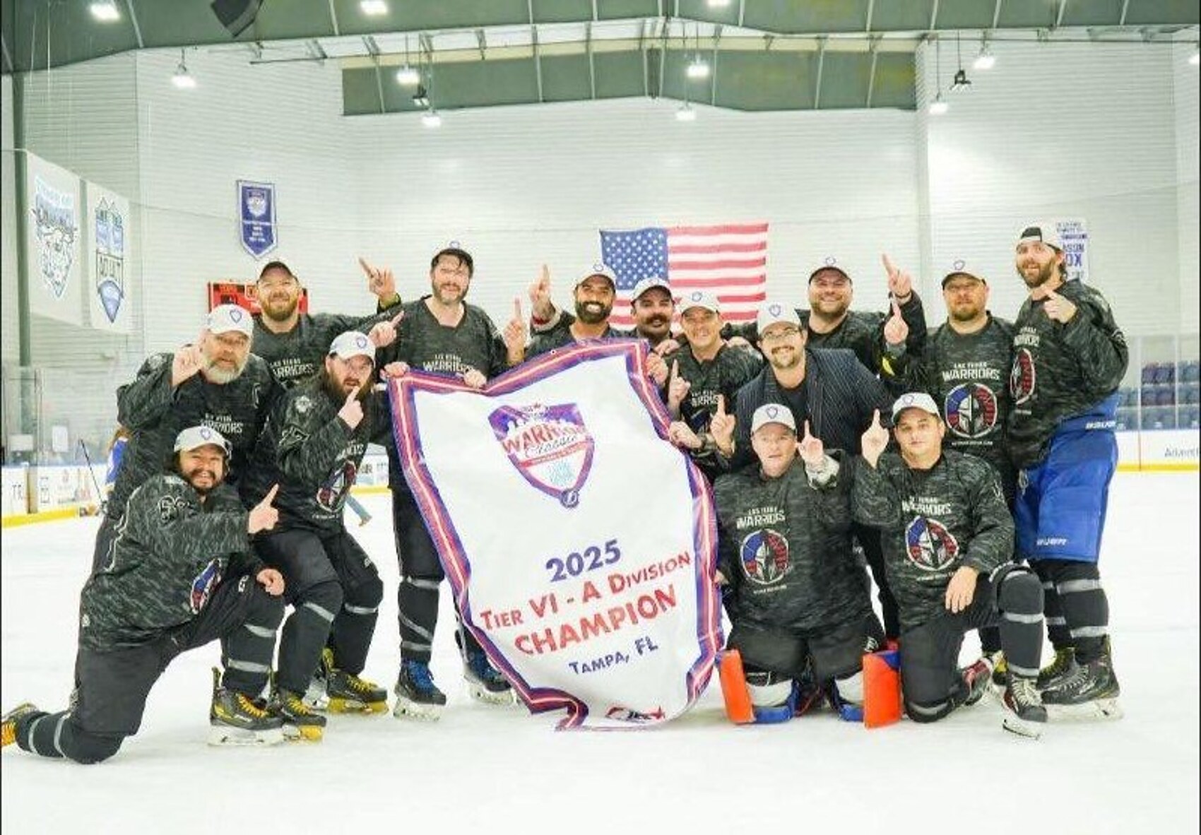 The Las Vegas Warriors — 2025 Tier VI-A Division Champions