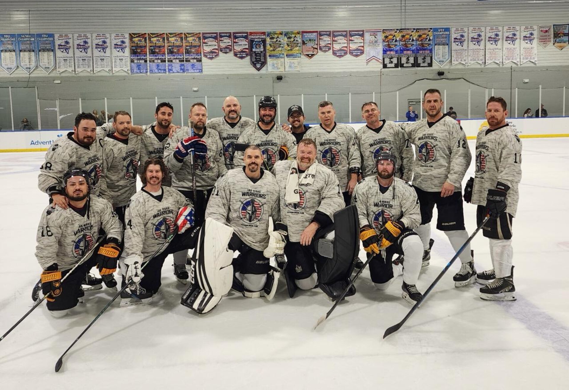 The Las Vegas Warriors team